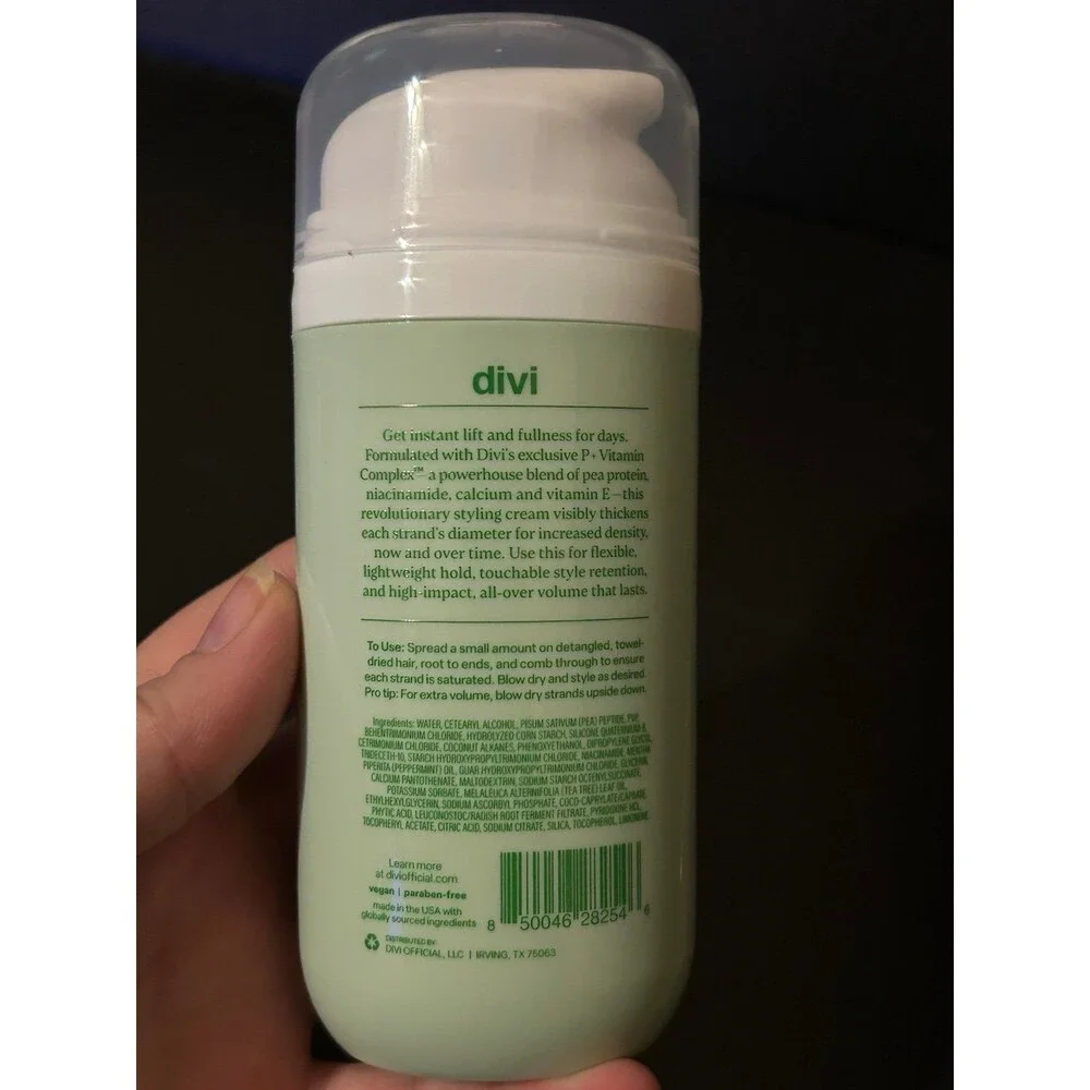 Divi Strand Plumping Styling Cream 4 oz/120 ml